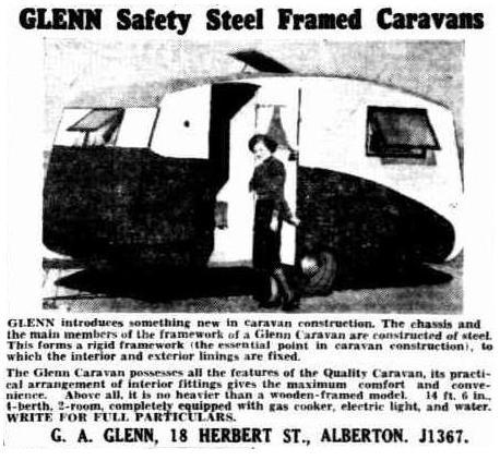 Glenn Caravan - The Advertiser (Adeaide) 26-7-1938.jpg